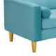 thumbnail image 3 of Sofa Retro 2c Felpa 01 Turquesa, 3 of 6