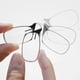 thumbnail image 3 of Lentes de Lectura ThinOptics Rectangulares 44 mm Aumento 2, 3 of 9