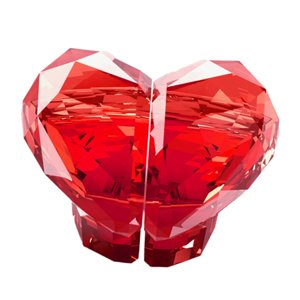 Bothyi - Botón De Presión Para Inodoro En Forma De Corazón, Botón Para Tanque De Inodoro, Accesorio Para El Hogar, Color Rojo