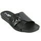 thumbnail image 2 of Sandalia Baja Mujer con Hebilla JO-010 Negro, 2 of 5