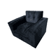 thumbnail image 2 of Poltrona New Negro Felpa, 2 of 3