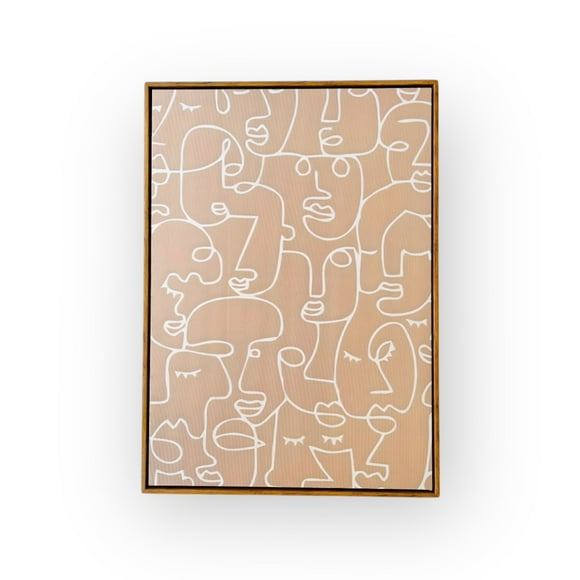 Cuadro Mural Canvas Caras