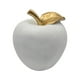 thumbnail image 1 of Figura Adorno De Manzana Blanca Decorativa En Resina Moderna, 1 of 5