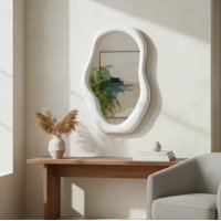 Decostilo - Espejo Decorativo Blanco 40Cm