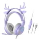 thumbnail image 1 of Auriculares Para Juegos Con Cable Con Micrófono USB De 3,5 Mm Ligero Para Tableta Portátil Púrpura, 1 of 5