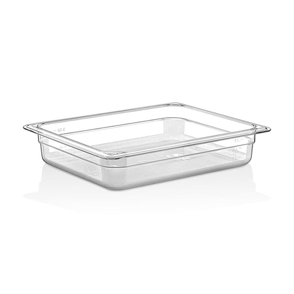 Gastroplast - Contenedor Policarbonato Transparente 1/2x65 Cms