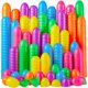 thumbnail image 1 of Huevos de Pascua JOYIN, 200 unidades, cáscaras de plástico rellenables de 2,3 cm, 1 of 8