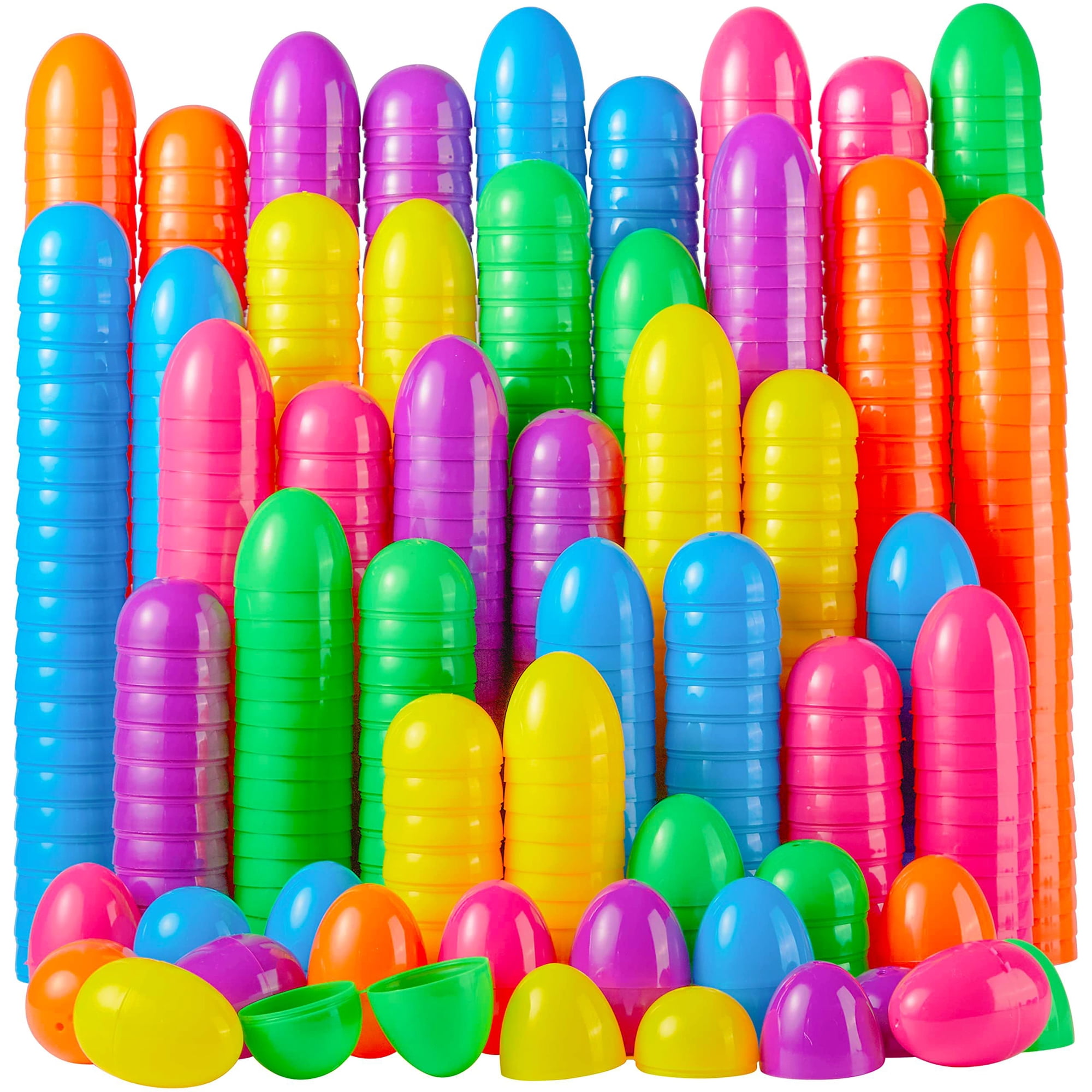Huevos De Pascua Joyin, 200 Unidades, Cáscaras De Plástico Rellenables De 2,3 Cm