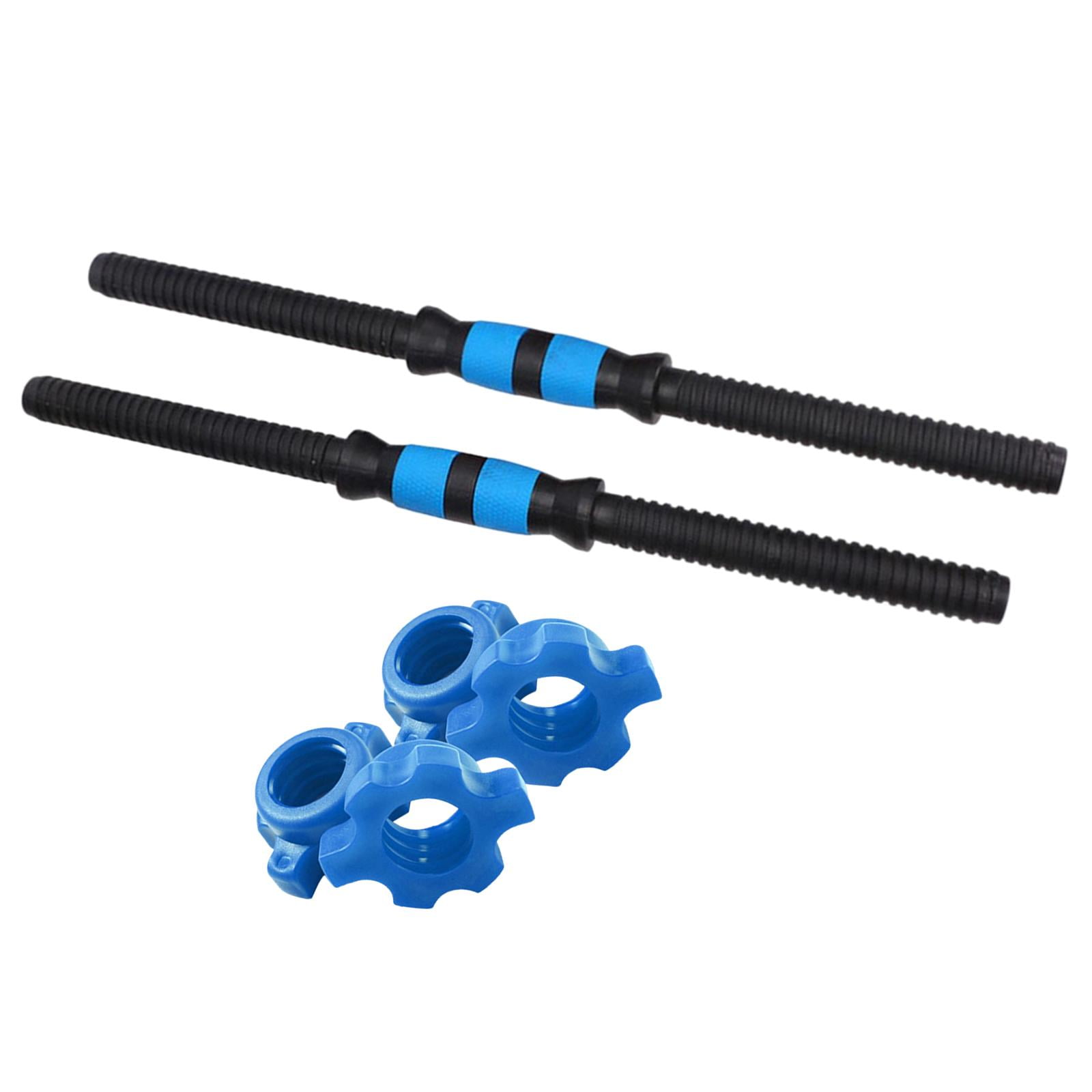 Ioensy - Juego De Mancuernas De Acero Para Levantamiento De Pesas Ajustable Para Gimnasio 40cmtuerca De Barra Con Mancuernas