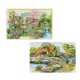 thumbnail image 1 of 2 juegos de kits de punto de cruz estampados, kits de bordado de 11ct para principiantes, primavera, 1 of 5