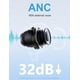 thumbnail image 2 of Auriculares inalámbricos Rythflo con cancelación activa de ruido WH04, 2 of 7