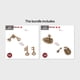 thumbnail image 1 of Classic IQ Metal Brain Teaser Magic Baffling Puzzles Game Toys For Children Adults Funny Gifts, 1 of 3