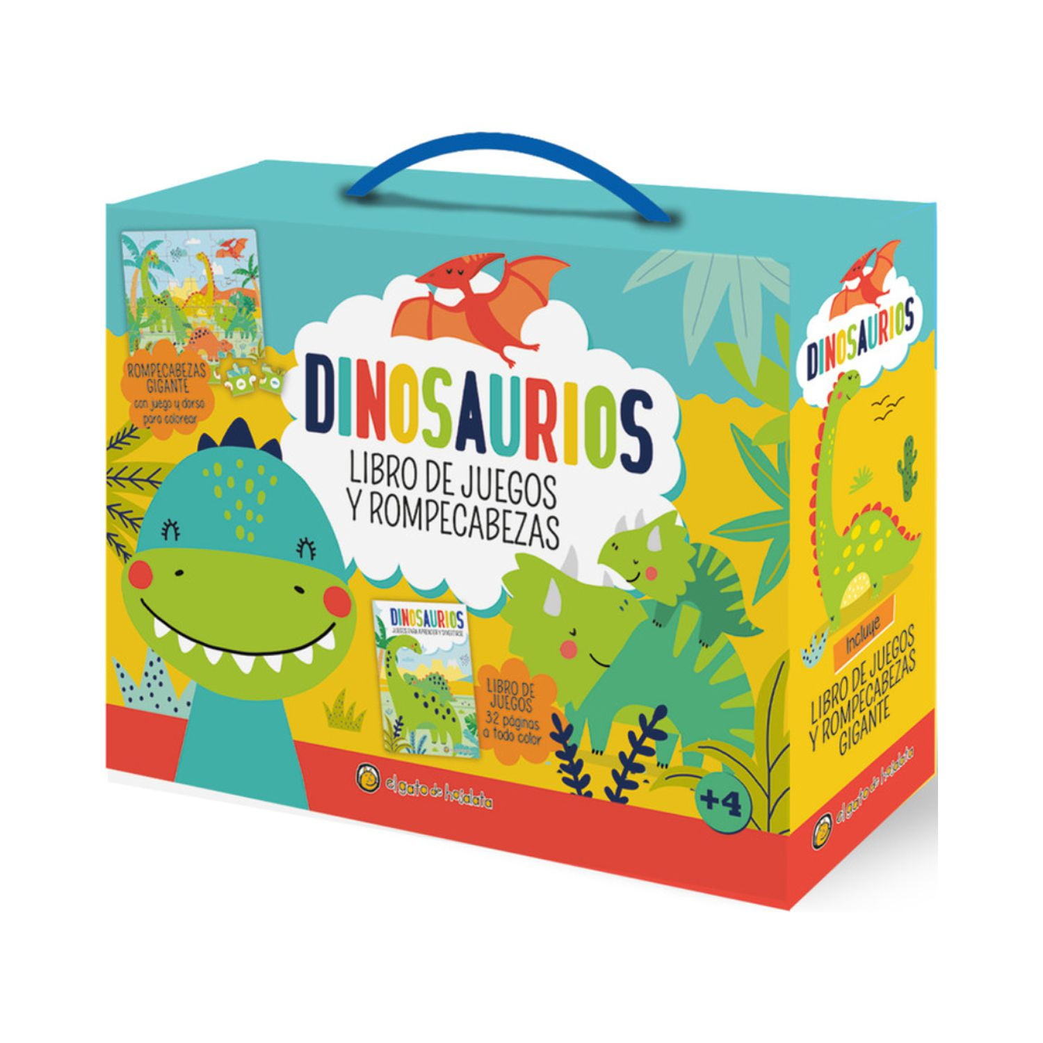 El Gato De Hojalata - Libro Diversión Sorpresa: Dinosaurios