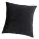 thumbnail image 4 of tiro decorativo funda de almohada cubierta de almohada de terciopelo funda de almohada negro 60 x 60 cm, 4 of 5