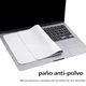 thumbnail image 2 of Paño Microfibra Limpieza Teclado Pantalla Laptop Para Macbook Color 15/16 Pulgadas, 2 of 8