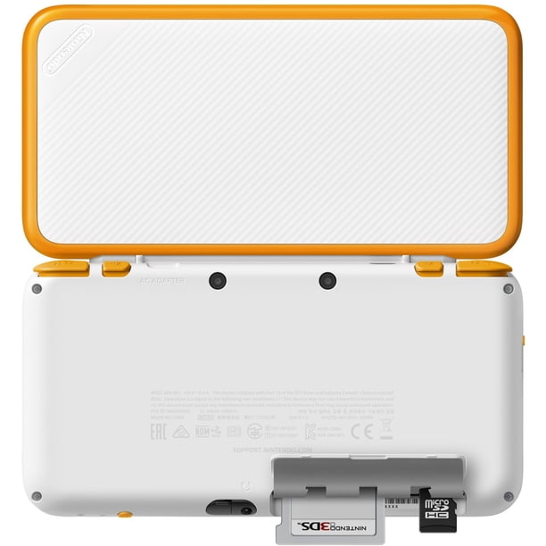 Nueva Consola de Juegos Portátil Nintendo 2DS XL, Blanca y Naranja