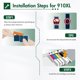thumbnail image 4 of Paquete combinado de cartuchos de tinta PRIGET 910XL compatible con HP 910, 4 of 8