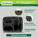 thumbnail image 5 of Envases Freshware para Meal Prep - Pack de 15 de 950 ml, 5 of 7