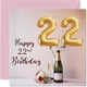 thumbnail image 1 of Tarjeta de cumpleaños Stuff4 globos para 22 cumpleaños y botella de champán, 1 of 7