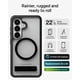 thumbnail image 2 of Funda ZAGG Rainier Snap para Samsung Galaxy S26 con soporte, color negro, 2 of 9