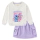 thumbnail image 2 of Conjunto para Niñas Disney Lilo & Stitch con Sudadera y Falda Pantalón, 2 of 9