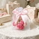 thumbnail image 4 of Bolsas De Organza Suxumhao Con Lazo 100 Piezas Blanco Y Rosa, 4 of 4
