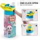 thumbnail image 4 of Baby Riki Botella de Agua con Tapa Pop Top de Un Toque, Acero Inoxidable, a Prueba de Fugas, para Deportes, Botella Infantil azul 12 oz, 4 of 6