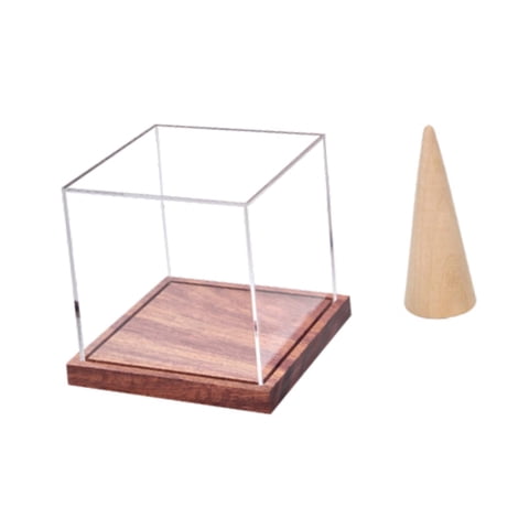 Bothyi - Vitrina Decorativa Para Anillos De Campeonato, Cubierta Para Colección De Anillos