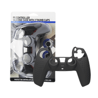 Genérica - Funda Protectora Silicona Mando Dualsense Ps5 Color Negro