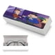 thumbnail image 5 of El Gordo y el Flaco Estuche Rígido para Gafas de Cuero PU Protector con Forro de Felpa Premium Suave para Hombres y Mujeres, 5 of 6