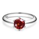 thumbnail image 3 of Moissanite Ring para Mujer 1Uds Color D VVS1 Anillos de Diamante de Plata Esterlina S925 Moissanite Aniversario Promesa Anillos de Boda para Mujer con Certificado, 3 of 9