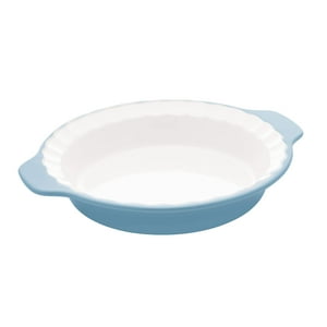 Plato Para Tartas Kitchenaid De Gres Vitrificado, Terciopelo Azul, 28 Cm
