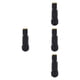 thumbnail image 1 of 4 Piezas De Tapas De Válvula De Neumático Atornilladas, Accesorios Para Automóviles, Evitan Reventones De Neumáticos, Color Negro, 1 of 5