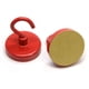 thumbnail image 2 of Ganchos magnéticos CMS MAGNETICS de 32 mm, cerámica roja, 2,3 kg, transparente, 2 of 7