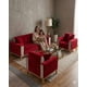 thumbnail image 1 of Cubre Sillón Mat Plush Acolchado 3+1+1 Diseño Elegante, 1 of 6