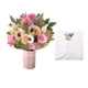 thumbnail image 4 of Tarjeta De Regalo Del Día De La Madre Tarjeta Emergente Con Ramo De Flores Para Celebraciones Mujer Esposa 228x210 Mm Rosa, 4 of 5