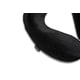 thumbnail image 3 of Almohada de viaje Brookstone Neck, espuma viscoelástica ligera, negra, 3 of 6