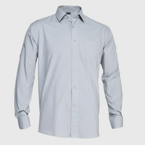 Jayson - Camisa Trevira Ml Comfort Gris 41