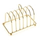 thumbnail image 5 of Soporte Para Estante Para Tostadas, Decoración De Encimera Portátil, Soporte Para Pan, Soporte Para Pan Dorado, 5 of 5