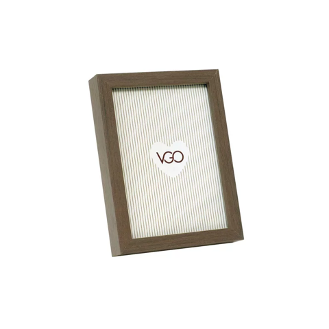 Genérico - Marco Madera Tipo Box 13X18Cm Marrón