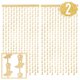 thumbnail image 1 of Cortina xo, Fetti Botas 2 unidades – Decoración de fiesta con foil dorado, 1 of 9