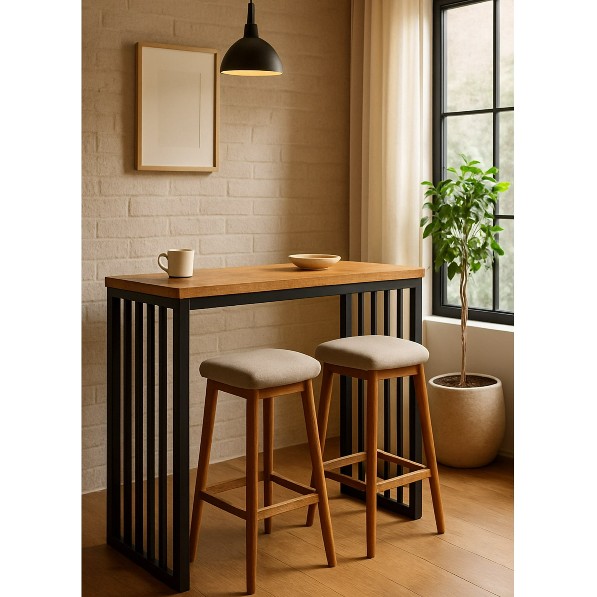 Casa Home - Mesa Bar Desayunador Rb Threshing130