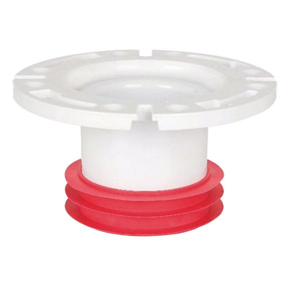 Brida de armario abierto Sioux Chief Push-Tite PVC de 4 pulgadas