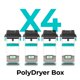 thumbnail image 2 of Caja de almacenamiento de filamentos Polymaker PolyDryer Box x4, paquete de 4, 2 of 5