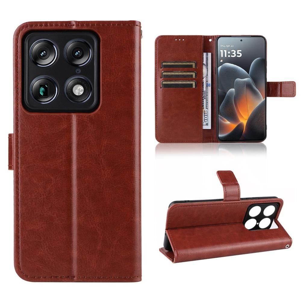 Foxdock - Funda Tipo Libro Para Motorola X70 Air Pro, Cartera Todo‑en‑uno, Funda Multifuncional Con Tarjetero Y Correa De Muñeca Desmontable