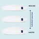 thumbnail image 2 of Almohadas ACCURATEX Hybrid de espuma viscoelástica triturada tamaño king size (2), 2 of 6