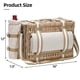 thumbnail image 3 of Cesta de Picnic G GOOD GAIN para 4 Personas con Manta Impermeable, 3 of 7