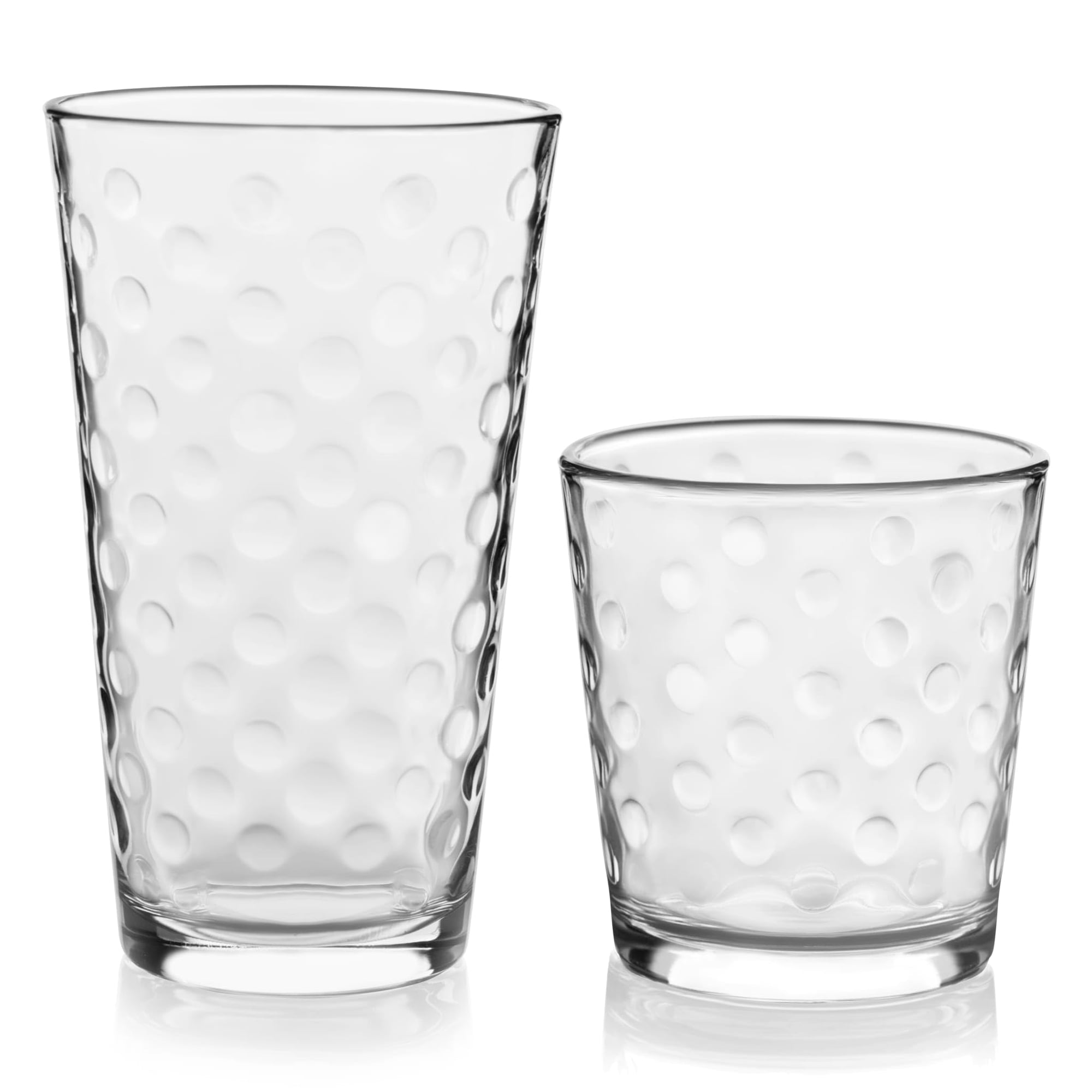 Juego De Vasos Libbey Awa Tumbler Y Rock De 16 Piezas