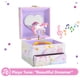 thumbnail image 4 of Joyero Jewelkeeper Unicorn Musical con 1 cajón, 18 x 13 x 10 cm, 4 of 7