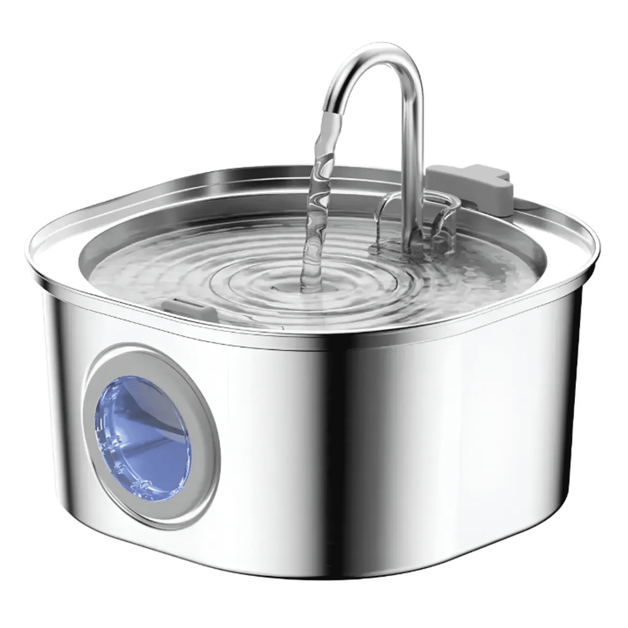 Bienok - Bebedero Automático Gatos Perros Fuente Agua 3.2l Inox